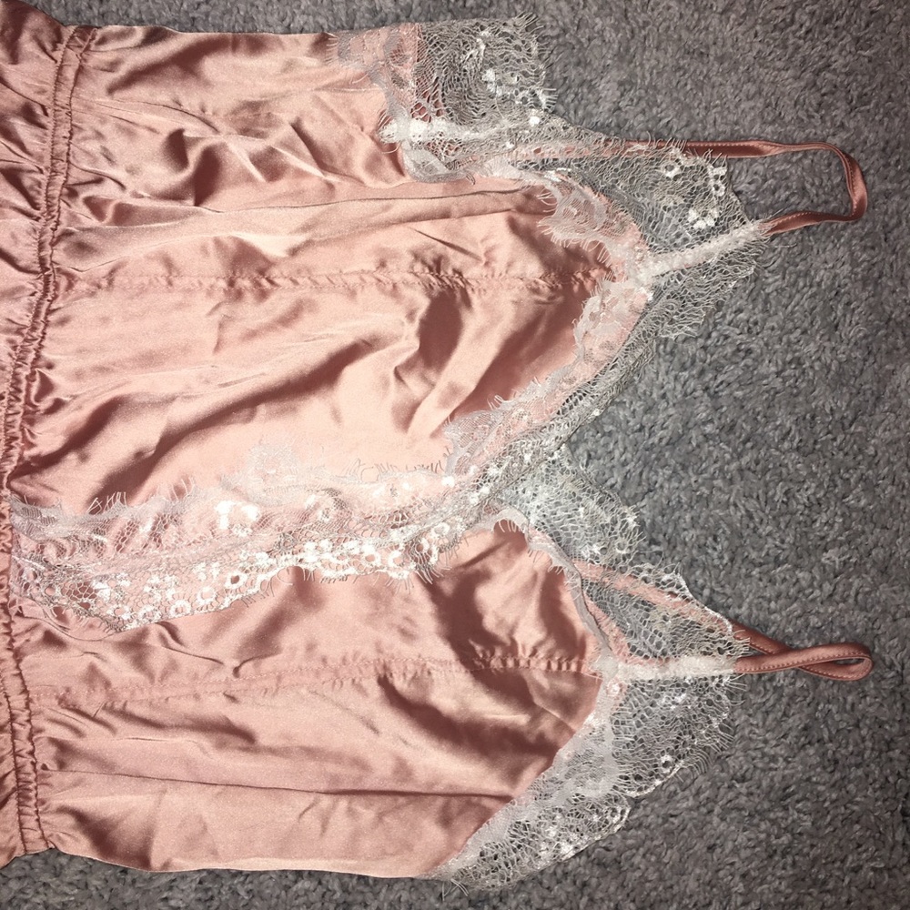 Rose Gold Lace Teddy